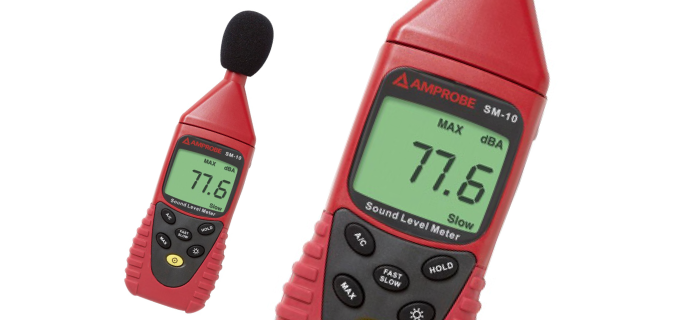 SMI Instrumenst Product AMPROBE - SM-10 Sound Meter