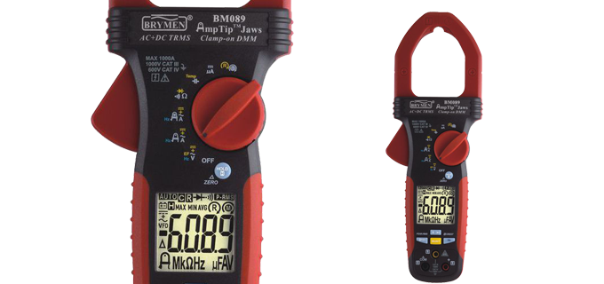 SMI Instrumenst Product BRYMEN - BM089 Digital Clamp Meters