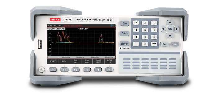 SMI Instrumenst Product UNI-T - UT3232 Multi-channel Temperature Testers.