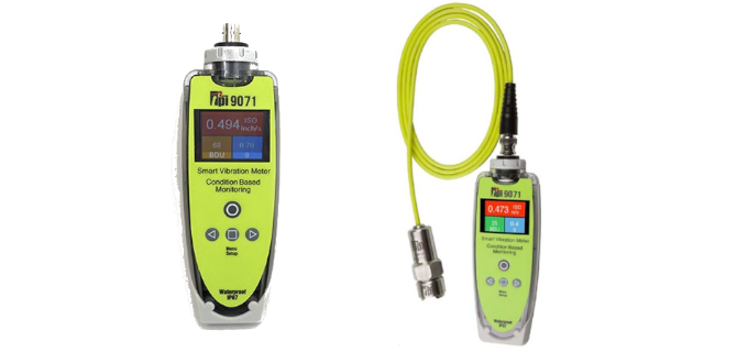 SMI Instrumenst Product TPI - 9071 Smart Vibration Meter BNC Cable Accelerometer with Magnet